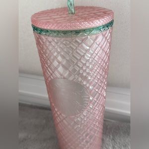 Starbucks May 2023 24oz Jeweled Pearl Tumbler